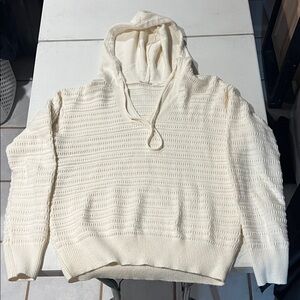 Women’s Cream Sweater Hoodie